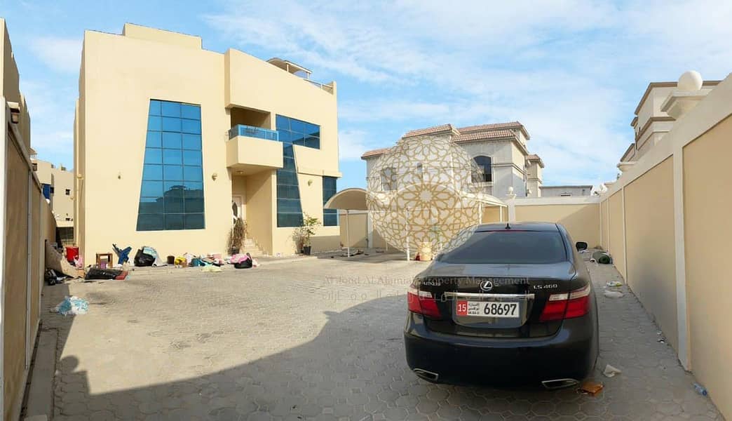 6 INDEPENDENT VILLA IN A COMPOUND WITH 5 MASTER BEDROOM AND PRIVATE YARD FOR RENT IN MOHAMMED BIN ZAYED CITY