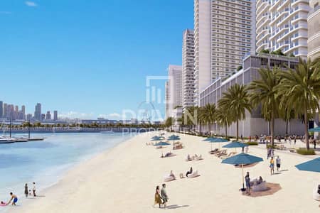 迪拜港， 迪拜 1 卧室公寓待售 - 位于迪拜港，艾玛尔海滨社区，Address海滩之门公寓小区 1 卧室的公寓 3500000 AED - 8078288