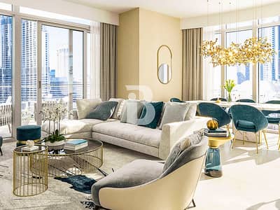 2 Bedroom Apartment for Sale in Downtown Dubai, Dubai - Burj & Fountain View | PHPP | High Floor
