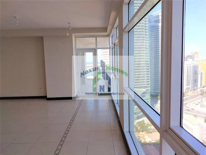 10 Full Sea View 4BR Maids Kitchen Appliances Bay View Tower Corniche