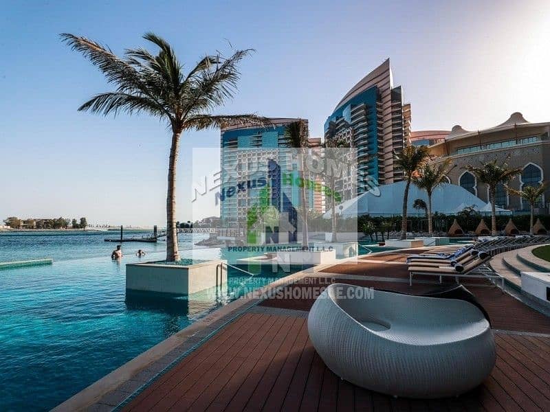 Elevated modern luxury 2 BHK |Corniche View | Grand Hayat