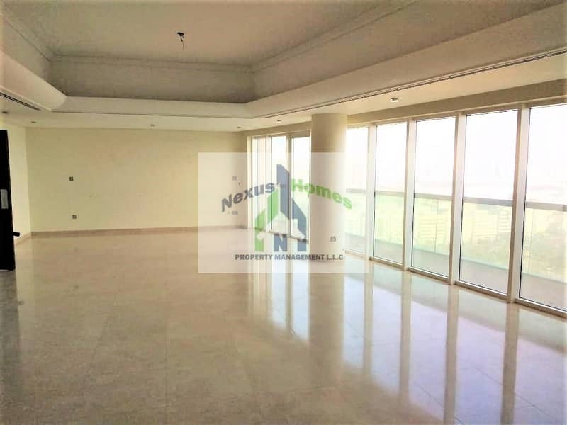 4 3BR Flat For Rent with Large Balcony in CRESCENT TOWERS AL KHALIDIYA