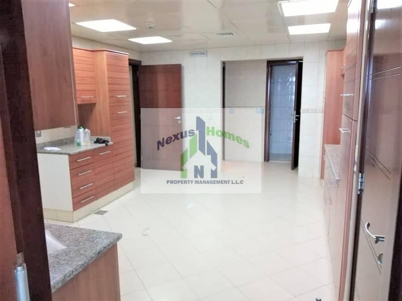 7 3BR Flat For Rent with Large Balcony in CRESCENT TOWERS AL KHALIDIYA