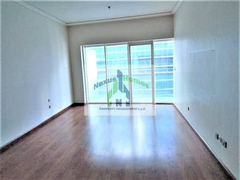 15 3BR Flat For Rent with Large Balcony in CRESCENT TOWERS AL KHALIDIYA