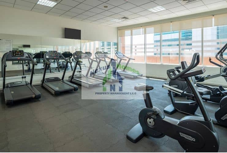 20 Top Notch 3 BEDS For Rent with Large Balcony in CRESCENT TOWERS AL KHALIDIYA