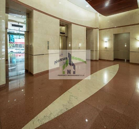 23 Top Notch 3 BEDS For Rent with Large Balcony in CRESCENT TOWERS AL KHALIDIYA