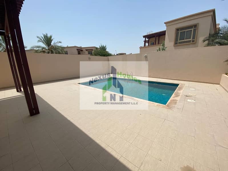 2 Private Pool | Luxurious 5 BR Villa | Khalifa City