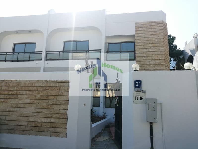 Awesome 4BR Villa with Garden Corniche Khalidiya