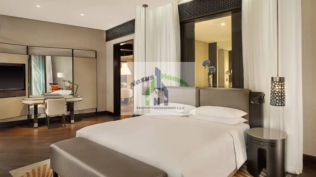 5 Luxury 1 BR Furnished Apartment in Grand Hayat Abu Dhabi