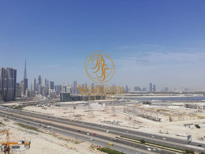 位于苏巴哈特兰社区，河畔景观大楼 1 卧室的公寓 70000 AED - 6934571