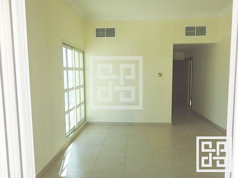 7 Bright Spacious ONLY 2 BR + Maid Room Apartment Close to Gems School