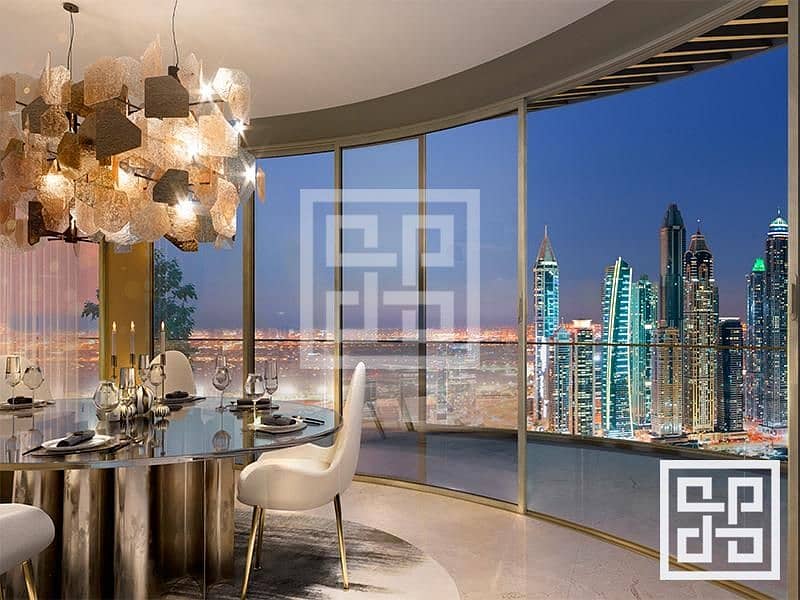 2 Exclusive | Panoramic Views of Dubai Skyline and Sea