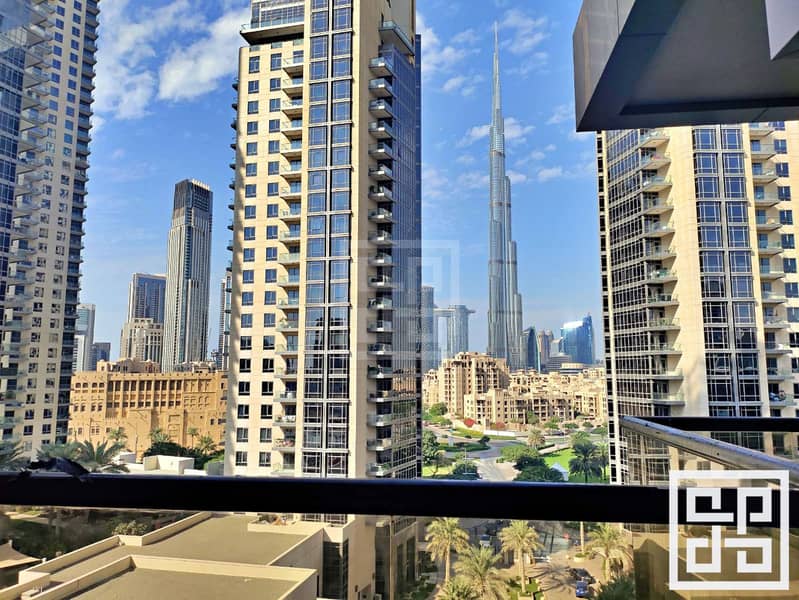 3 Brand New | Furnished 1BR | Full Burj Khalifa View