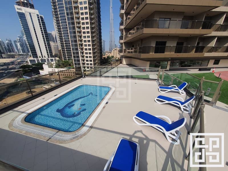 34 Brand New | Furnished 3BR | Full Burj Khalifa View