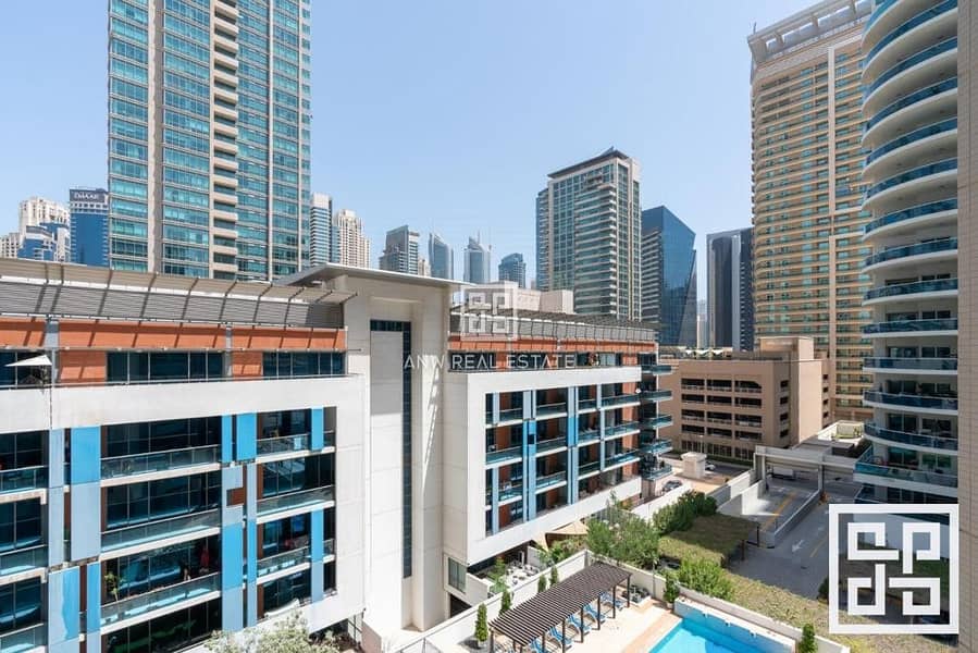 位于迪拜码头，滨海公寓，滨海公寓A 1 卧室的公寓 845000 AED - 6236341