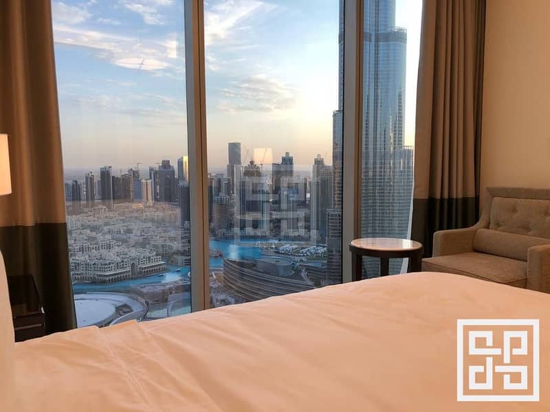 13 Luxurious 2 Bed Rooms | Burj & Fountain View