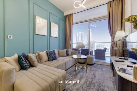 2 Bedroom Flat for Rent in Business Bay, Dubai - Living Room