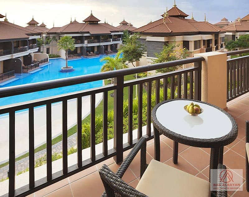 Anantara Pool view 1 BR furnished for 2.35net.