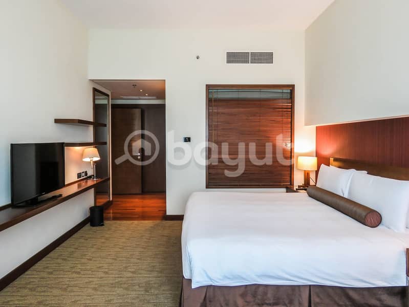 位于阿尔瓦达，阿尔瓦达千禧大酒店 1 卧室的酒店式公寓 12500 AED - 7805428