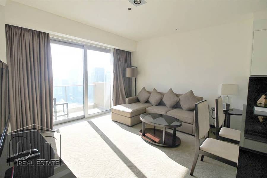 Fully serviced 1BR. Great view. Negotiable