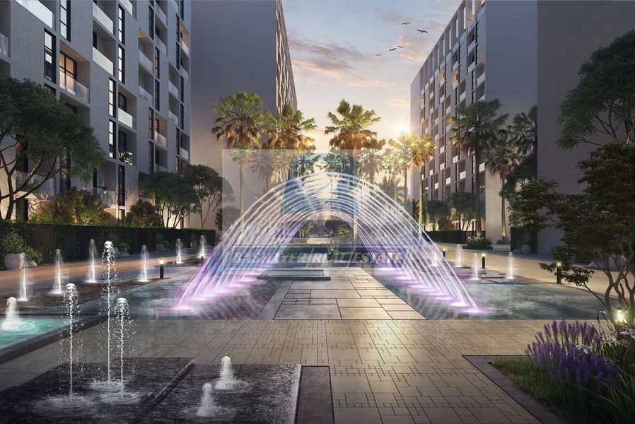 Al Mamsha Raseel Exterior Render Water Feature. jpg Al Mamsha Raseel Exterior Render Water Feature. jpg