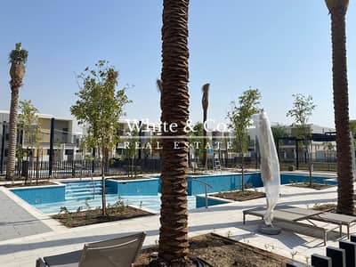 3 Bedroom Villa for Rent in Tilal Al Ghaf, Dubai - Single Row Villa | Pool Facing | 3 Bed
