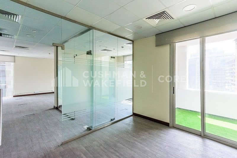 Partitioned Office | Well Fitted | DED License