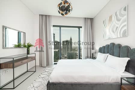 1 Bedroom Apartment for Rent in Jumeirah Beach Residence (JBR), Dubai - Beach access | Luxurious 1 BR in  Jumeirah Gate Tower 1