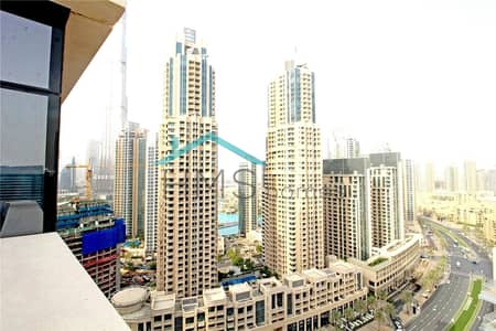 2 Bedroom Flat for Rent in Downtown Dubai, Dubai - Large 2 Bed | BLVD View | 3 balconies
