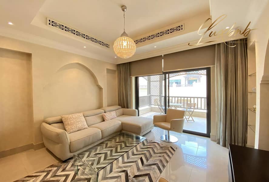 位于迪拜市中心，苏克艾尔巴哈尔市场 1 卧室的公寓 18000 AED - 8085641
