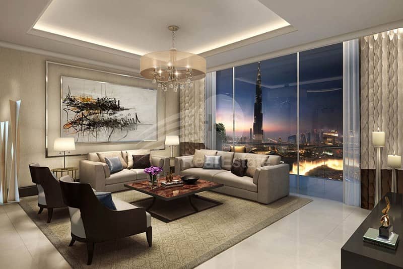 Luxury Apartments with Full View of Downtown Dubai