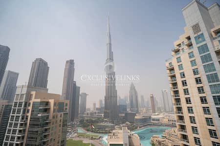 3 Bedroom Flat for Sale in Downtown Dubai, Dubai - Full Burj Khalifa View | Spacious 3 BR | Tenanted