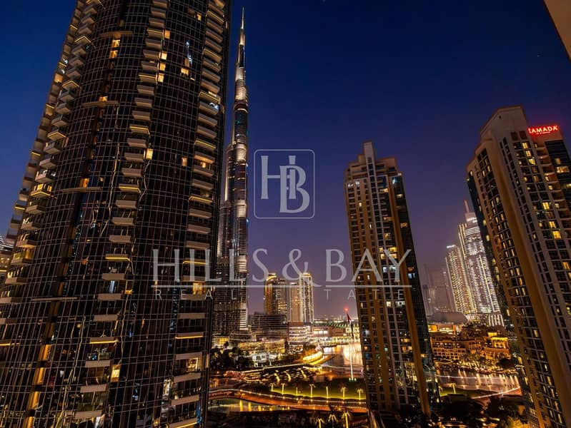 位于迪拜市中心，歌剧院区，第一幕塔楼｜第二幕塔楼，第一幕塔楼 2 卧室的公寓 230000 AED - 7781535