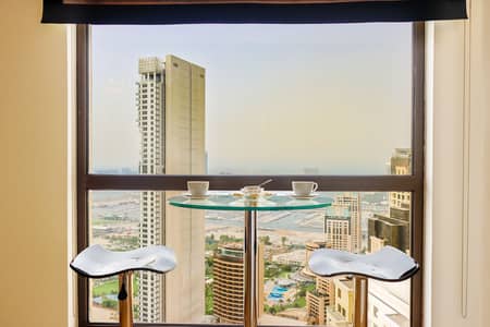 1 Bedroom Apartment for Rent in Jumeirah Beach Residence (JBR), Dubai - Stunning 1-BR with Palm Sea Views in JBR by Livbnb