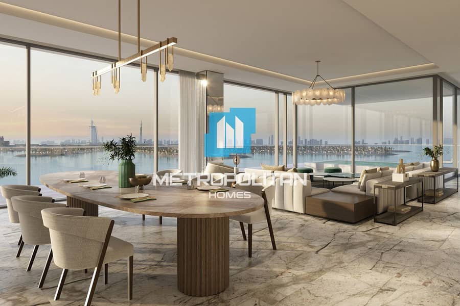 A Rare 4BR Duplex Sky Villa | Sea + Ain Dubai View A Rare 4BR Duplex Sky Villa | Sea + Ain Dubai View