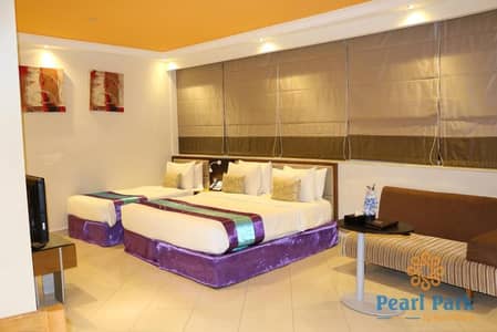 Hotel Apartment for Rent in Deira, Dubai - Summer Promo | Spacious Family Studio | Free Cleaning | All Bills Inn