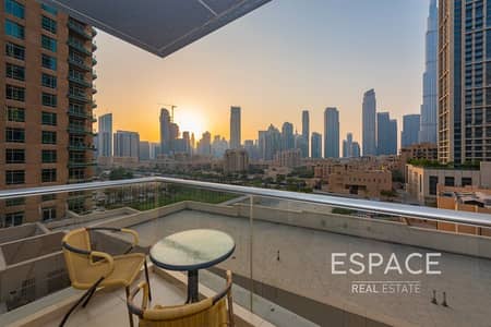 2 Bedroom Apartment for Sale in Downtown Dubai, Dubai - Vacant on Transfer | Spacious | Sunset View