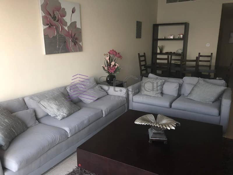 Fully Furnished 2BR |High Floor |Sea View