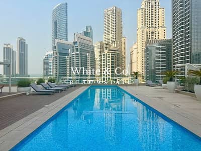 2 Bedroom Apartment for Rent in Dubai Marina, Dubai - Marina View | 2Bed+Maids | Unfurnished