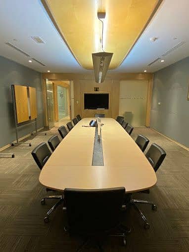 Office for Rent in Al Maryah Island, Abu Dhabi - Meeting Room (Board Room)_ 16 Seater. jpg