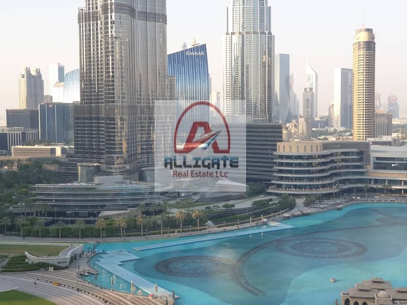 Facing Burj khalifa and Fountain| 2bed | Fully Furnished