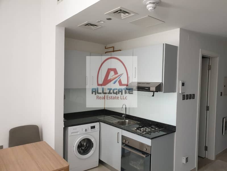 3 Radiant  fully furnished studio with  free chiller in 22k