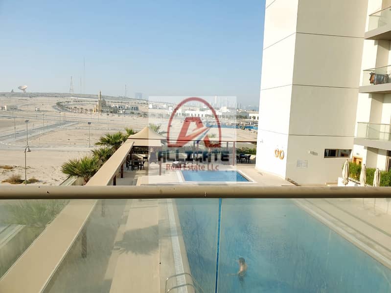 2 Breath-taking pool view -  fully furnished  1 bhk avl in 38k