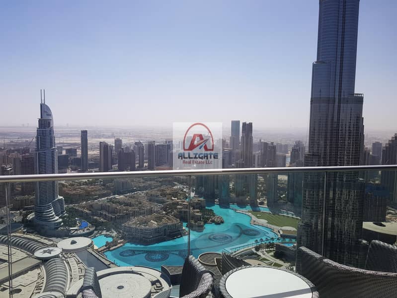 9 Skycollection |4bed+maid |Full Burj and Fountain
