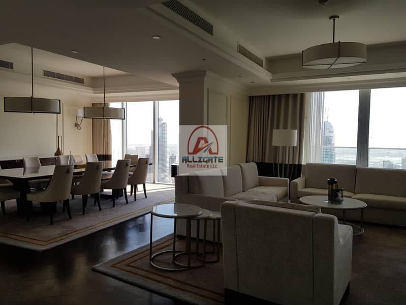 10 Skycollection |4bed+maid |Full Burj and Fountain