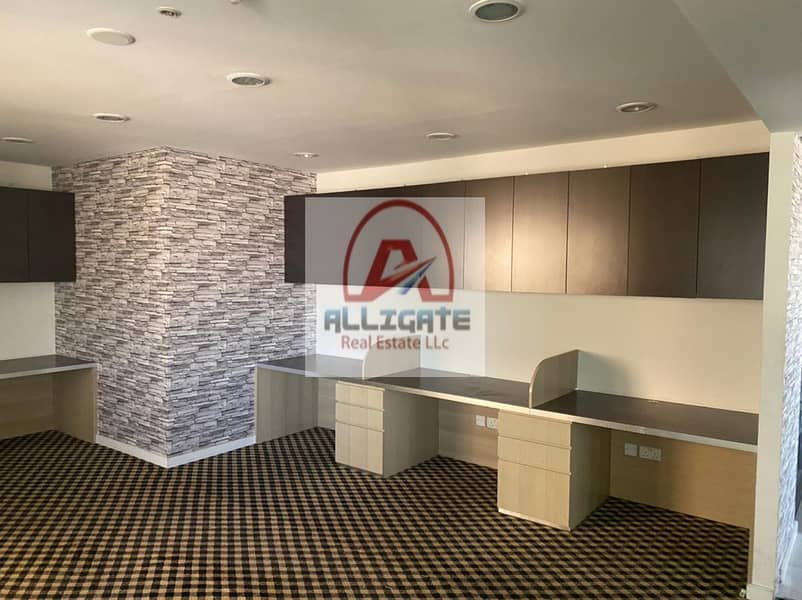 10 Include Dewa and AC fitted office for rent in SZR