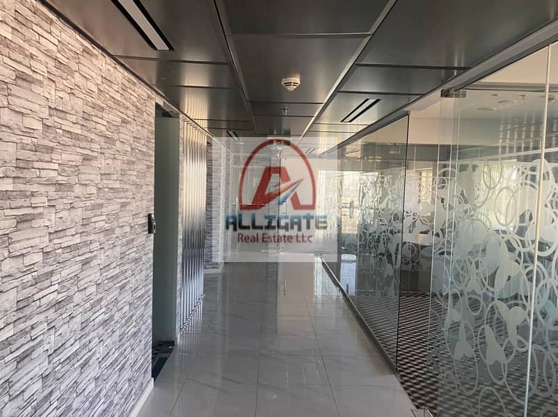 13 Include Dewa and AC fitted office for rent in SZR