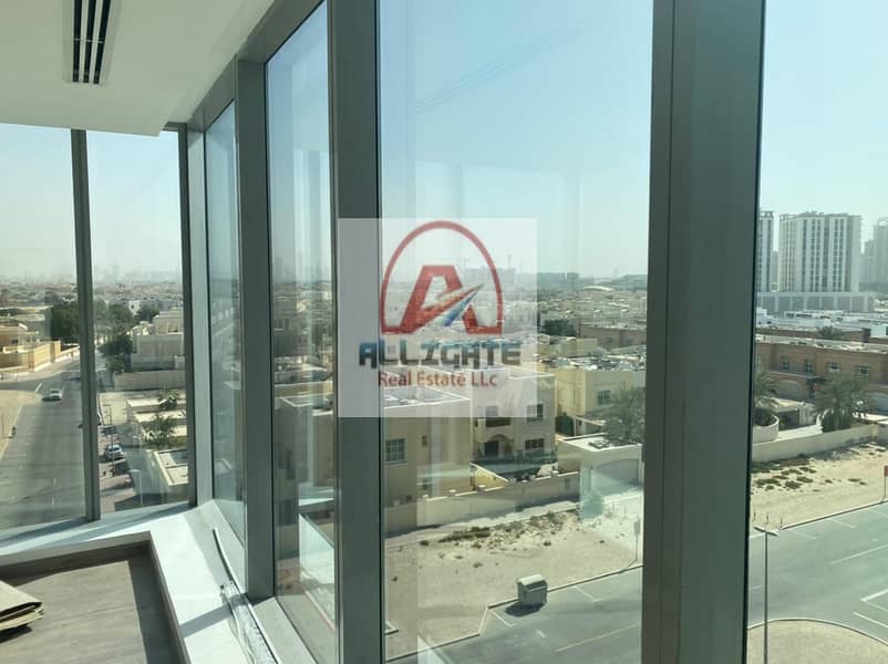 9 Fitted and partitions  office for rent on SZR ( AC free)