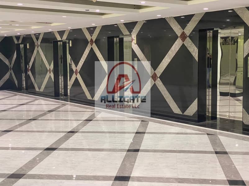 11 Fitted and partitions  office for rent on SZR ( AC free)