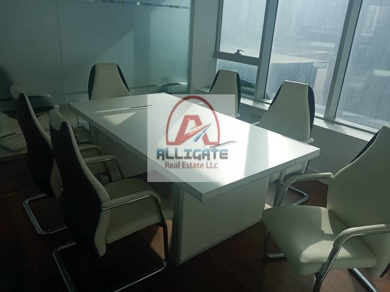 DN-Partially Furnished Office with 2 partition l near Metro